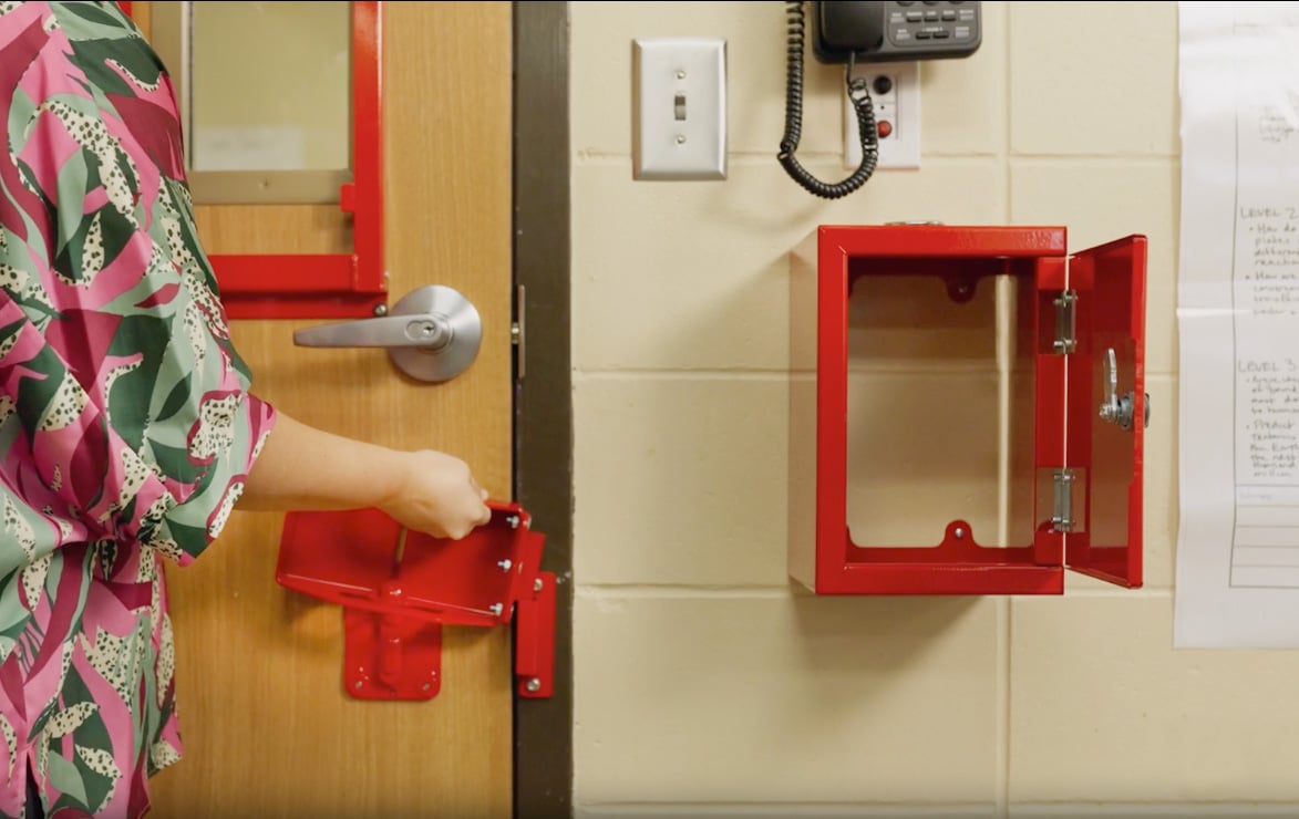 code red guard classroom lock